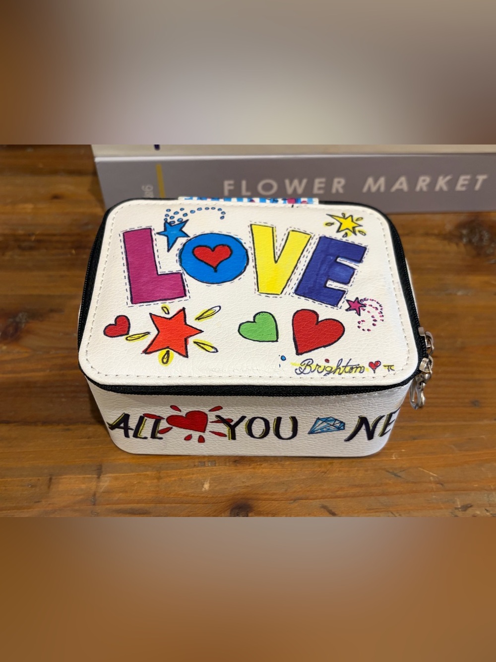 Brighton All You Need is Love Travel Jewelry & Accessory Case